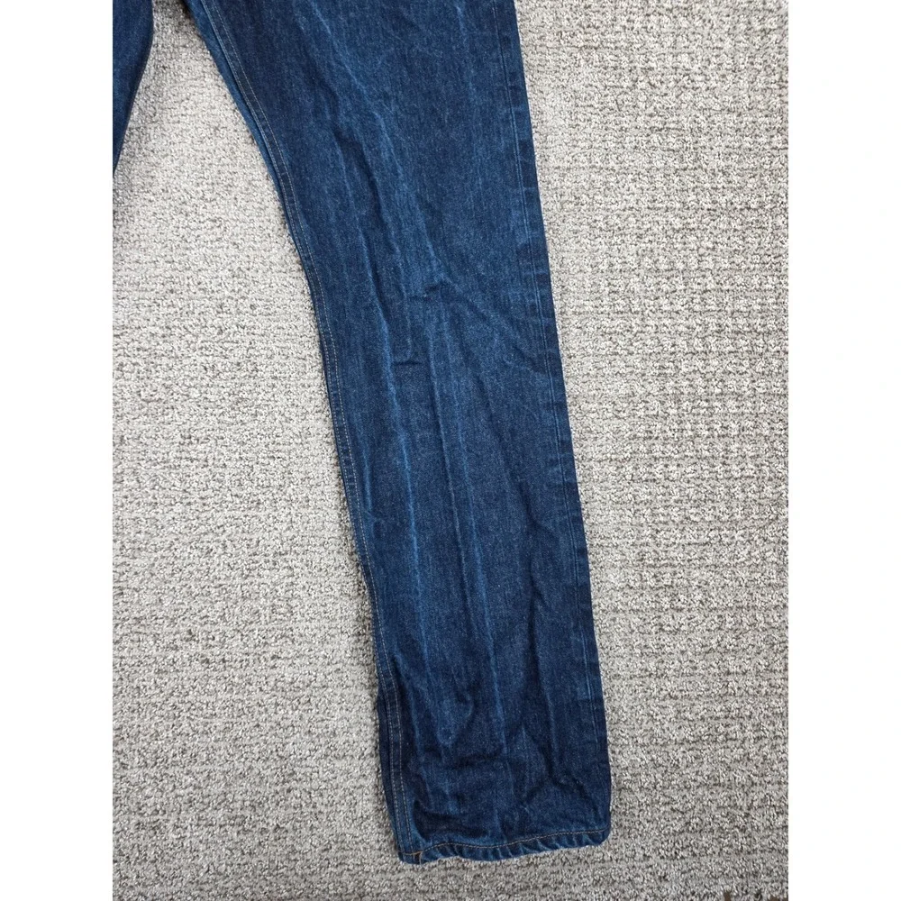 Filson Mens Jeans 34x34 Raw Indigo Made‎ in USA Denim Straight Leg Medium Wash